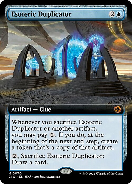 Esoteric Duplicator Card Front