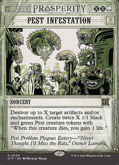 Infestazione Parassitaria Card Front