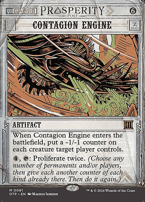 Contagion Engine Card Front