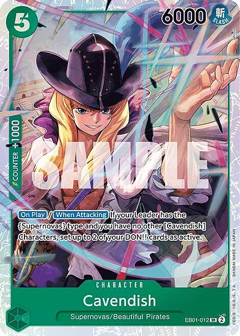 Cavendish Card Front