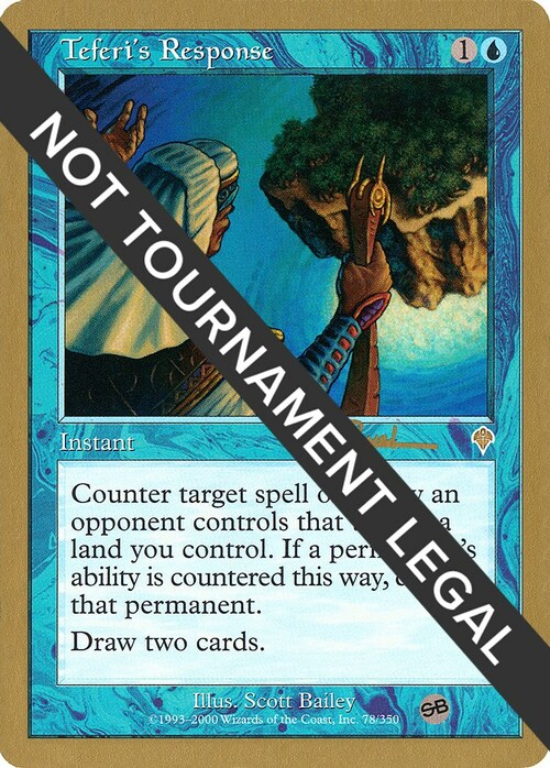 Teferi's Response Card Front