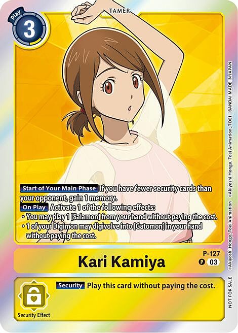 Kari Kamiya Card Front