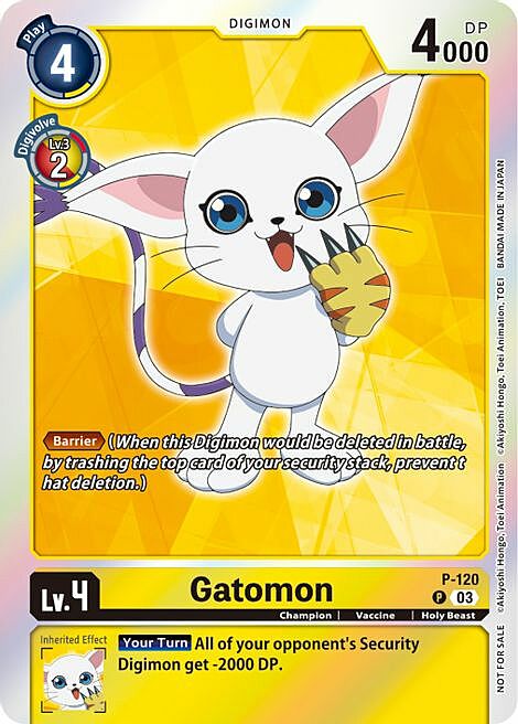 Gatomon Card Front