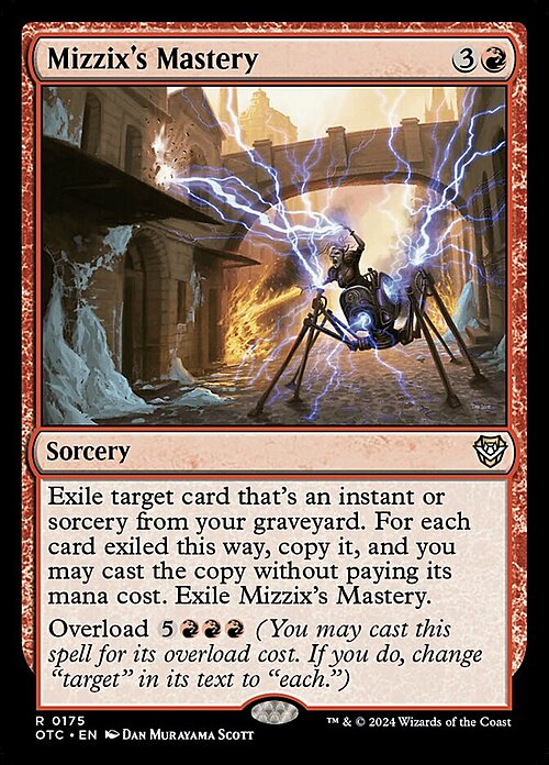 Mizzix's Mastery Card Front