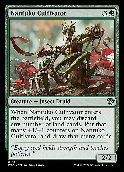 Nantuko Cultivator Card Front