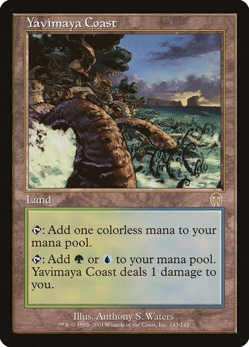 Yavimaya Coast Card Front