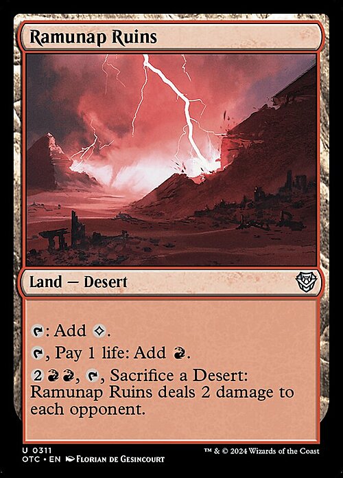 Ramunap Ruins Card Front