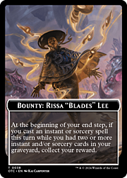 Bounty: Rissa "Blades" Lee