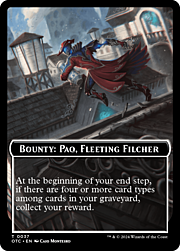 Bounty: Pao, Fleeting Filcher