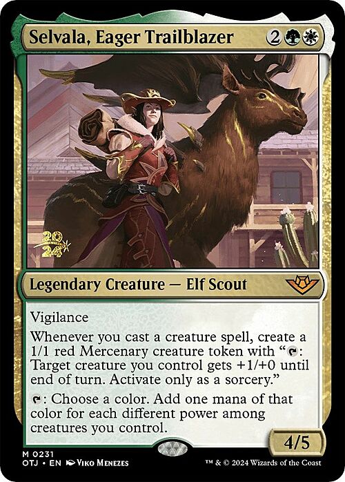 Selvala, Eager Trailblazer Card Front