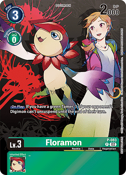 Floramon Card Front