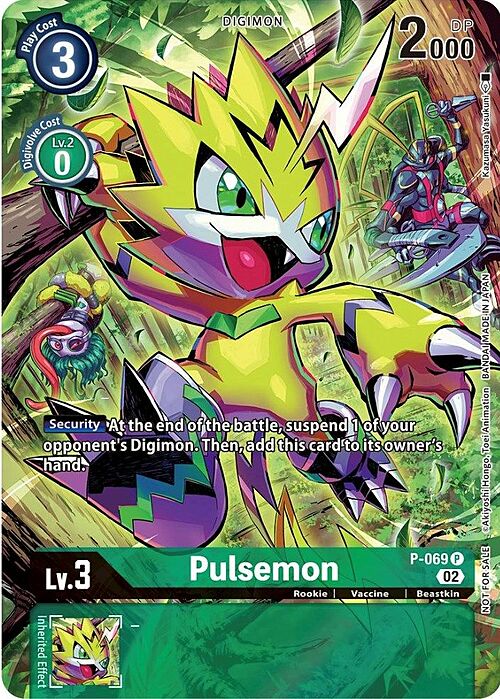 Pulsemon Card Front