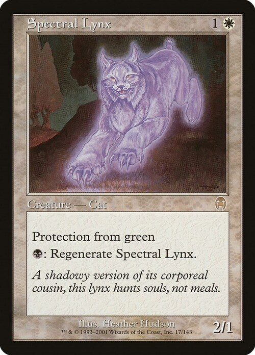 Spectral Lynx Card Front