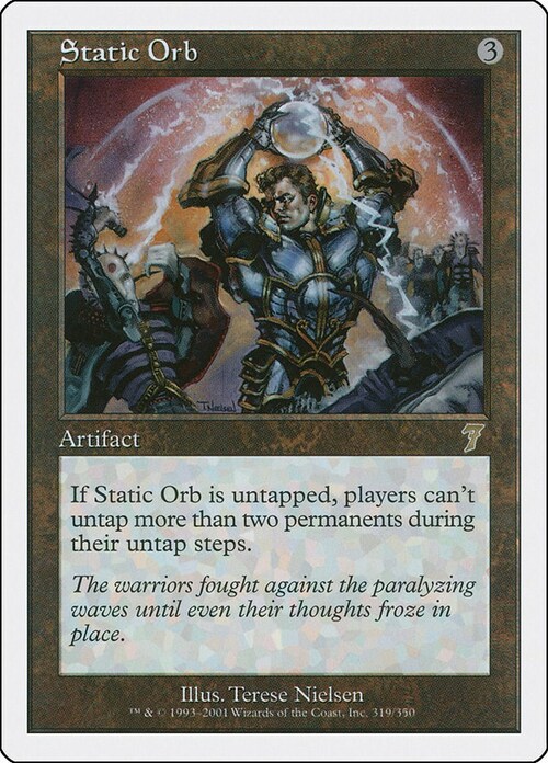 Static Orb Card Front