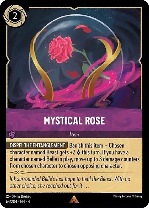 Mystical Rose Card Front