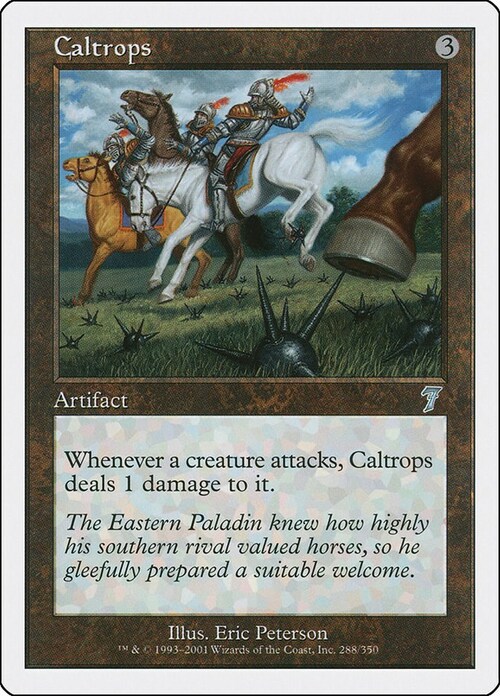 Caltrops Card Front