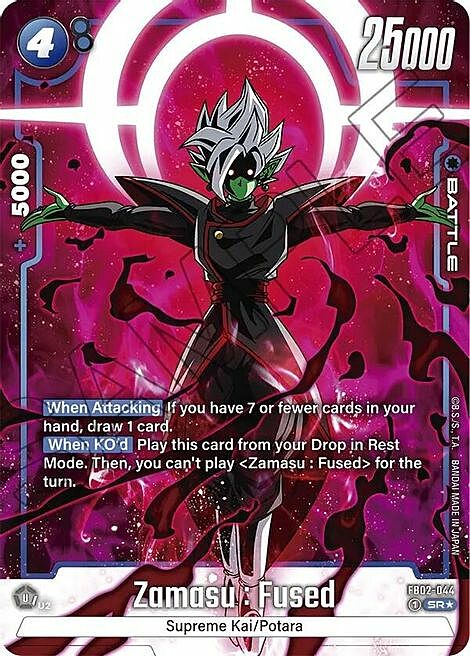 Zamasu : Fused Card Front