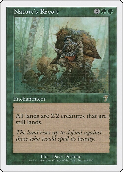 Nature's Revolt Card Front