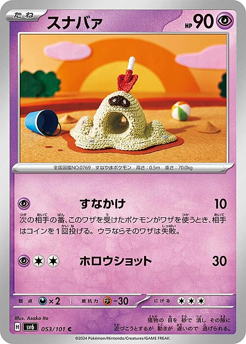 Sandygast Card Front