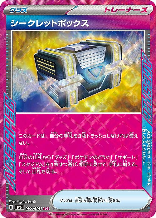 Secret Box Card Front