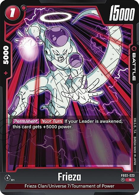 Frieza Card Front