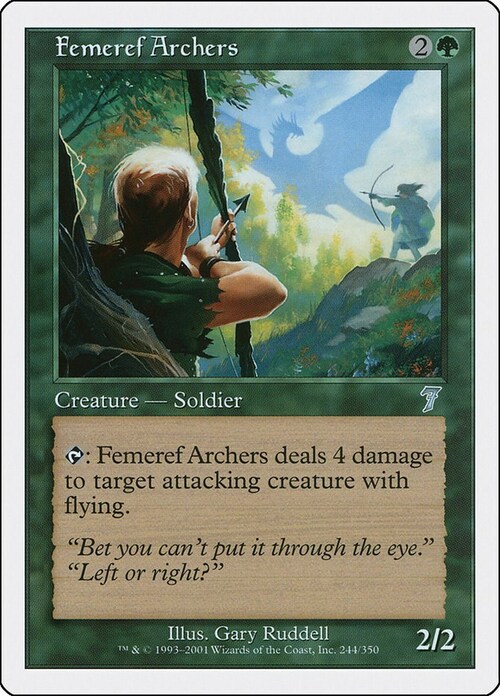 Femeref Archers Card Front