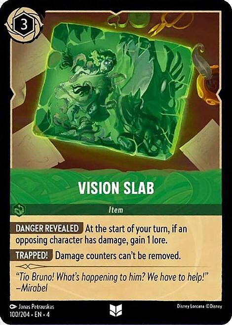 Vision Slab Card Front