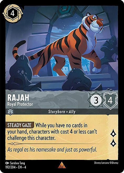 Rajah - Royal Protector Card Front