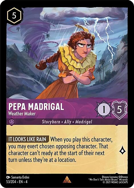 Pepa Madrigal - Weather Maker Card Front