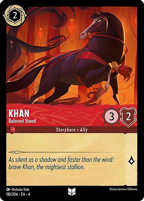 Khan - Beloved Steed Card Front