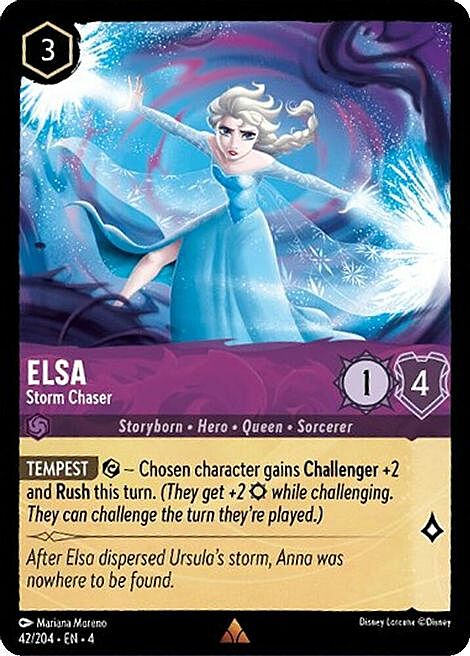 Elsa - Storm Chaser Card Front