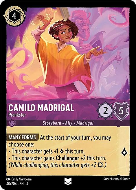 Camilo Madrigal - Prankster Card Front