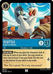 Scuttle - Expert on Humans