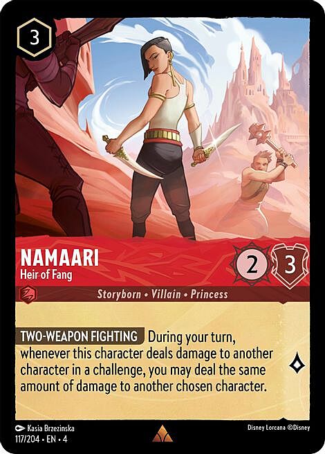 Namaari - Heir of Fang Card Front