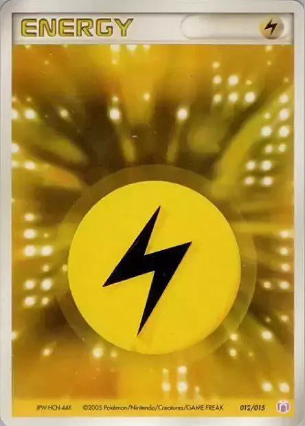 Lightning Energy Card Front