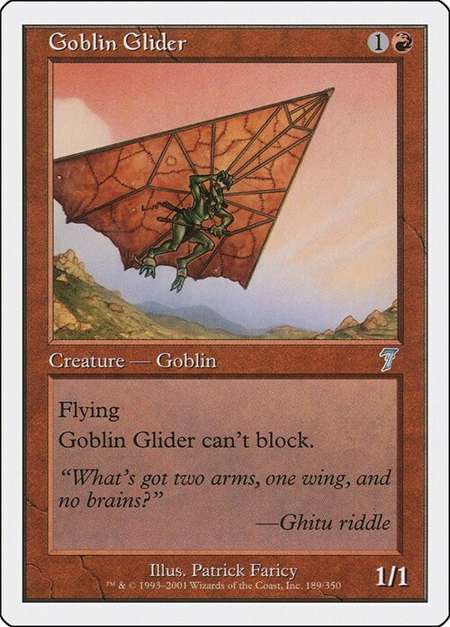 Goblin Glider Card Front