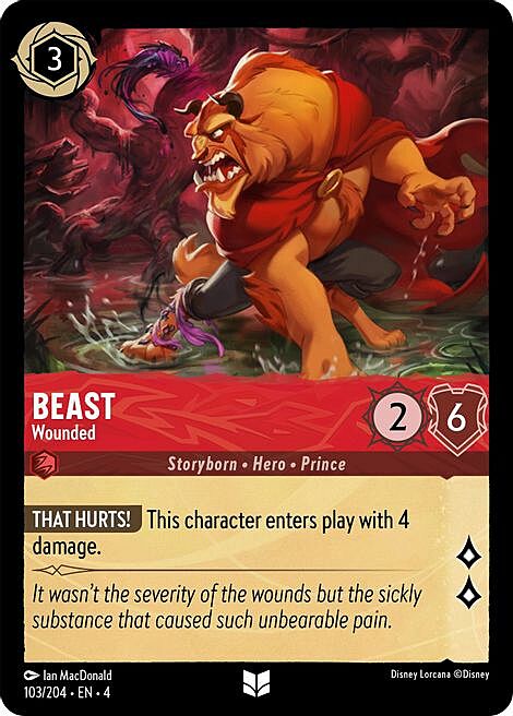 Beast - Wounded Card Front