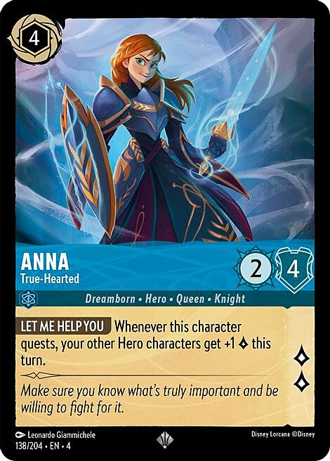 Anna - True-Hearted Card Front