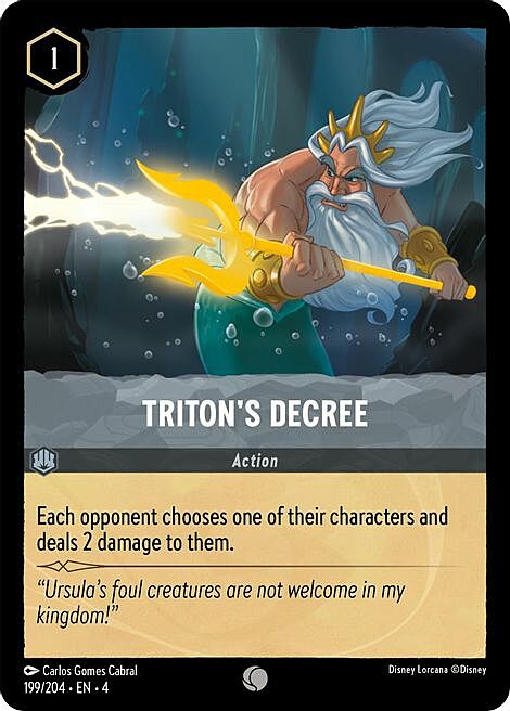 Triton's Decree Card Front