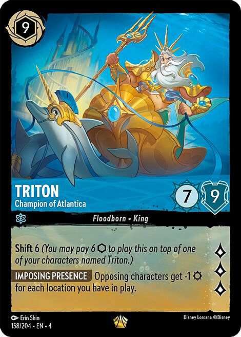 Tritone - Campione di Atlantica Card Front