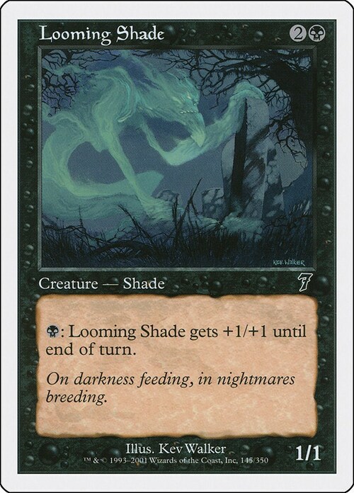 Looming Shade Card Front