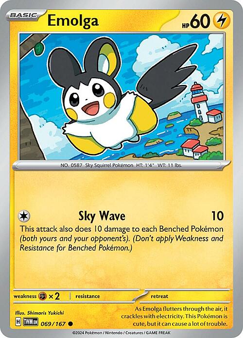 Emolga Card Front