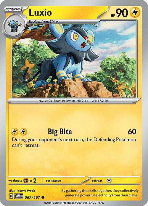 Luxio Card Front