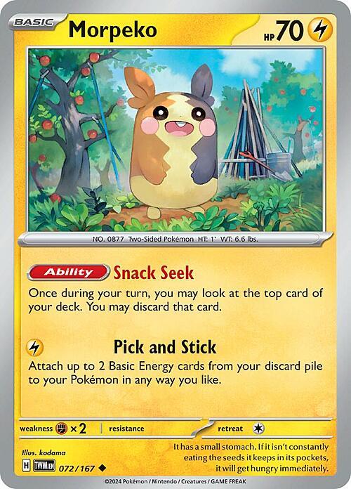 Morpeko Card Front