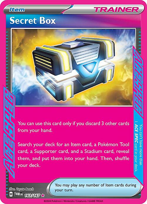 Secret Box Card Front