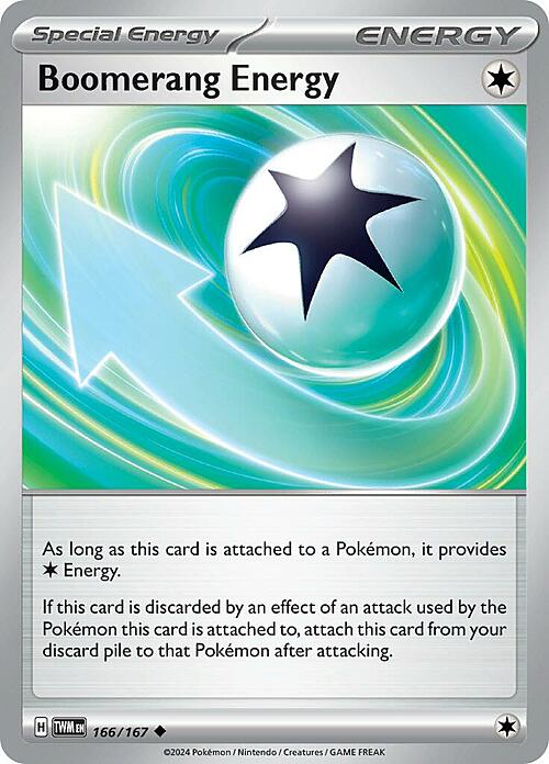 Boomerang Energy Card Front