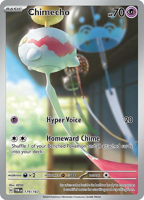 Chimecho Card Front