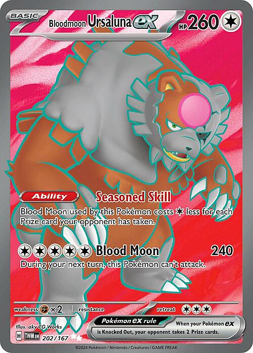 Bloodmoon Ursaluna ex Card Front