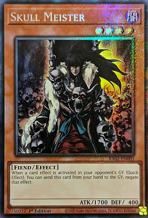 Skull Meister Card Front