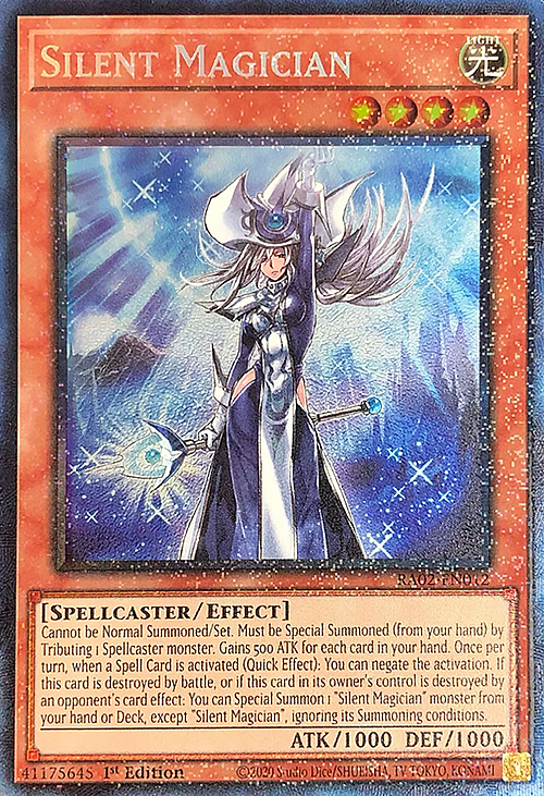 Silent Magician Card Front